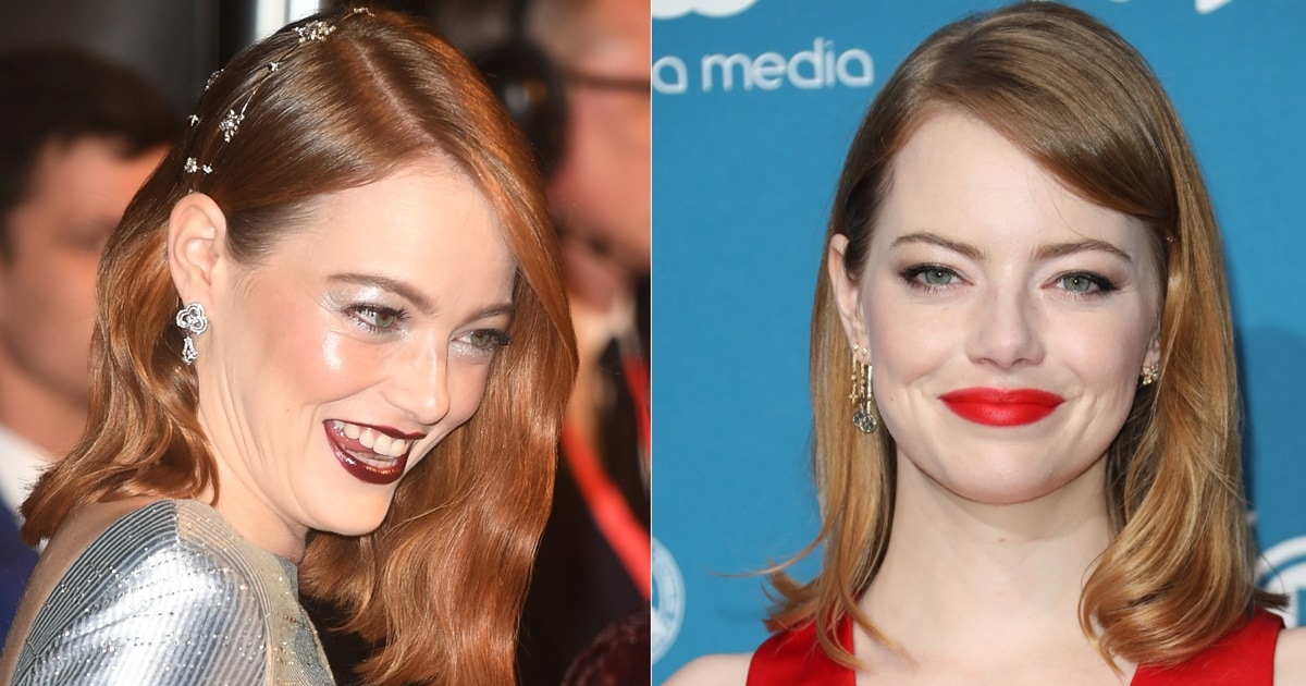 Emma Stone Looks Dated And Generic With Pillar Box Red Lips