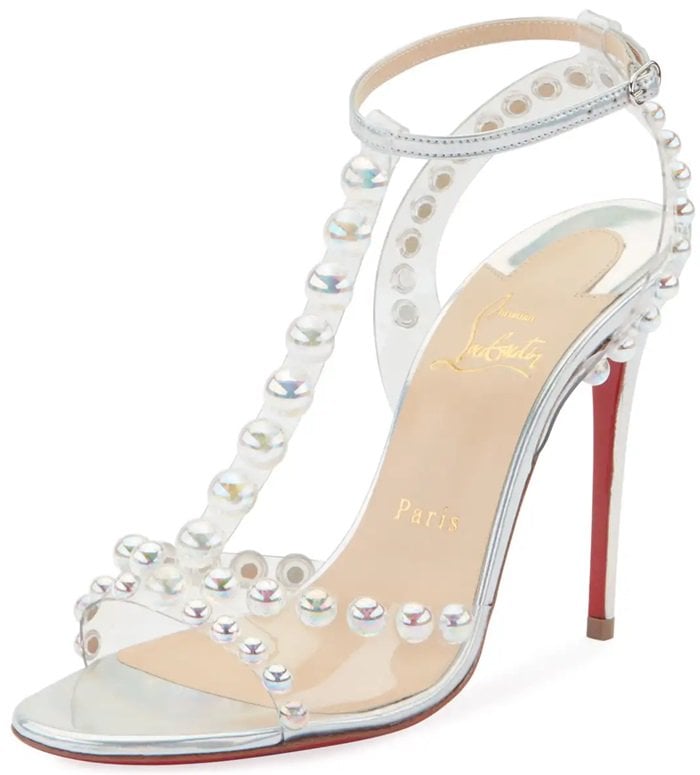 Bauble-Studded Sandals by Louboutin