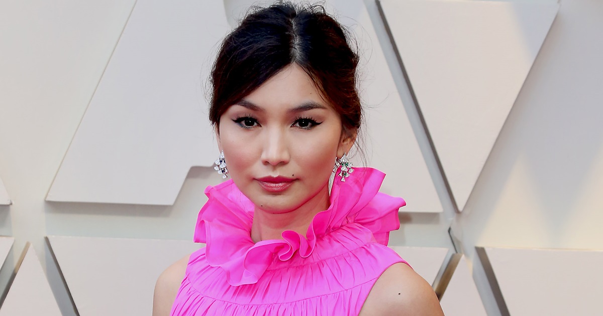 gemma chan pink hair