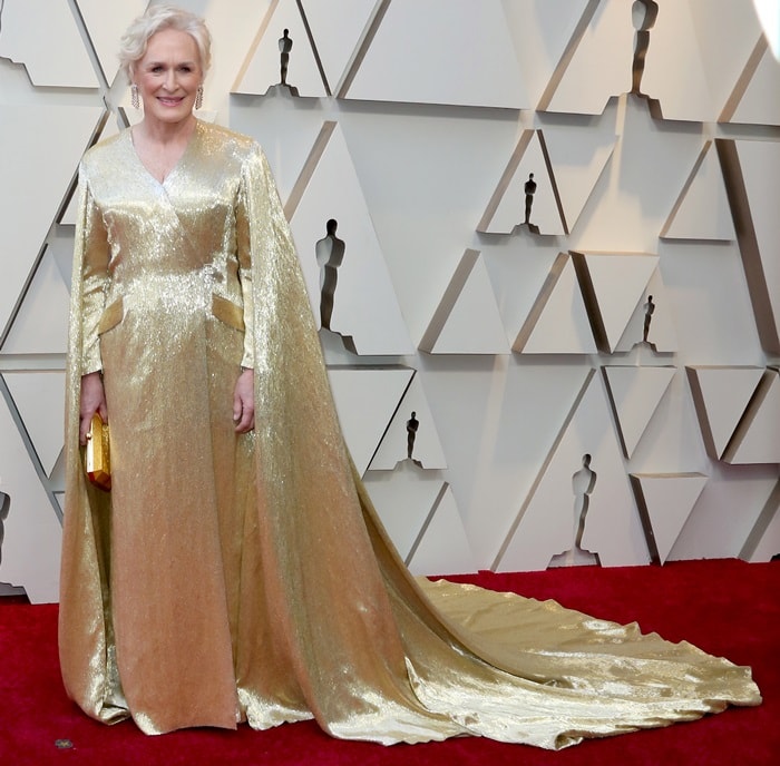 glenn close dress oscar 2019