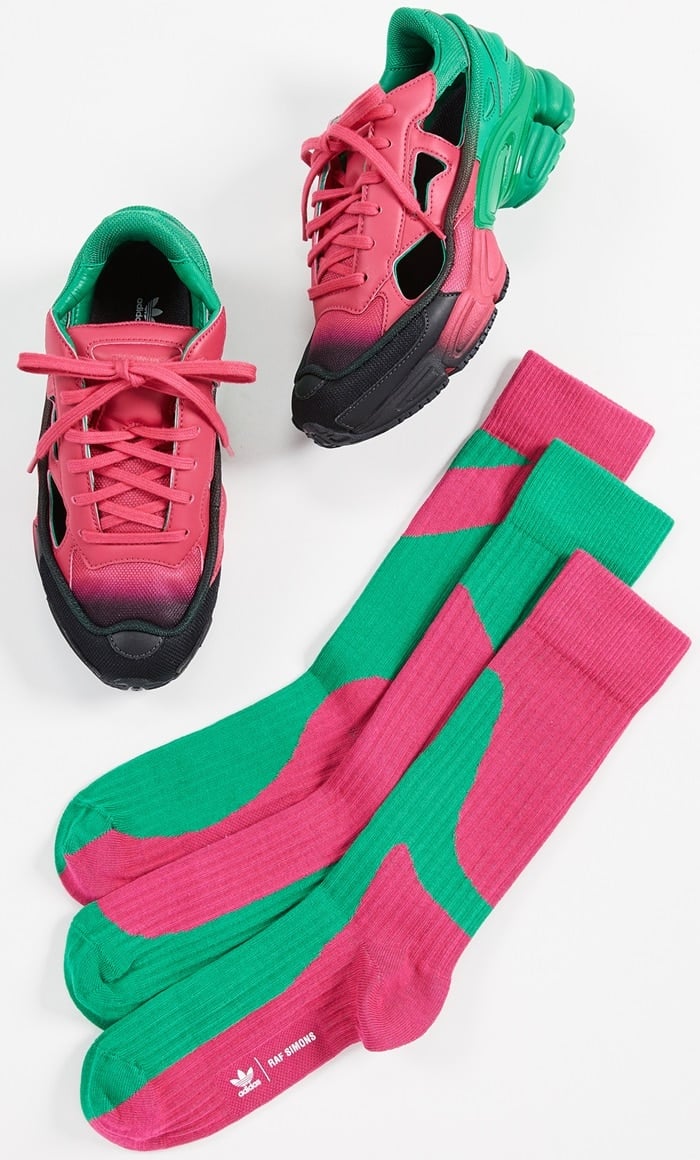 adidas green and pink shoes