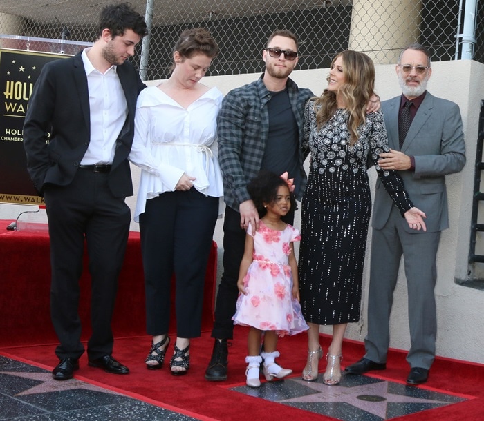 Rita Wilson receives a star with a ceremony on the Hollywood Walk of Fame on March 29, 2019