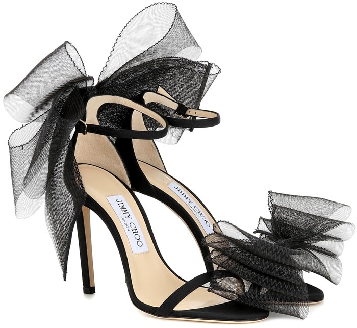 With Mesh Bow by Jimmy Choo