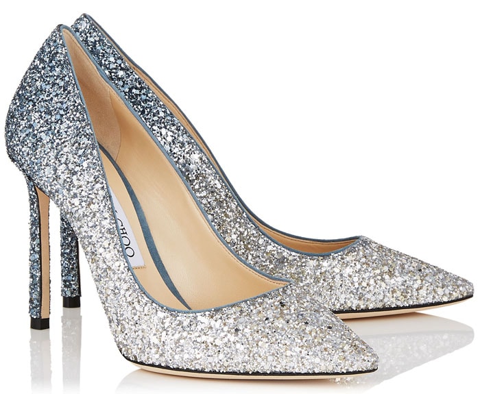 Jimmy Choo 'Romy' Glitter Dégradé Pumps