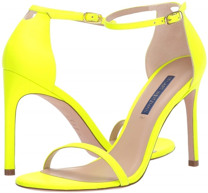 Stuart Weitzman's Neon Anny Pumps and Nudist Sandals