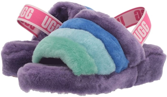 purple ugg sandals