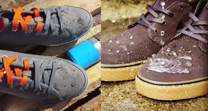 homemade water repellent for shoes