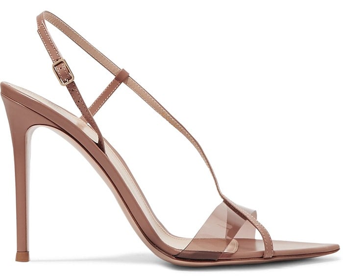 Gianvito Rossi Leather and PVC Sandals