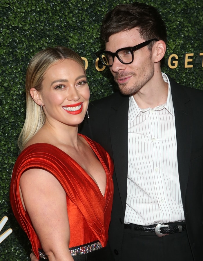 Hilary Duff and fiancé Matthew Koma radiate happiness at the 5th Annual Adopt Together Baby Ball in Los Angeles