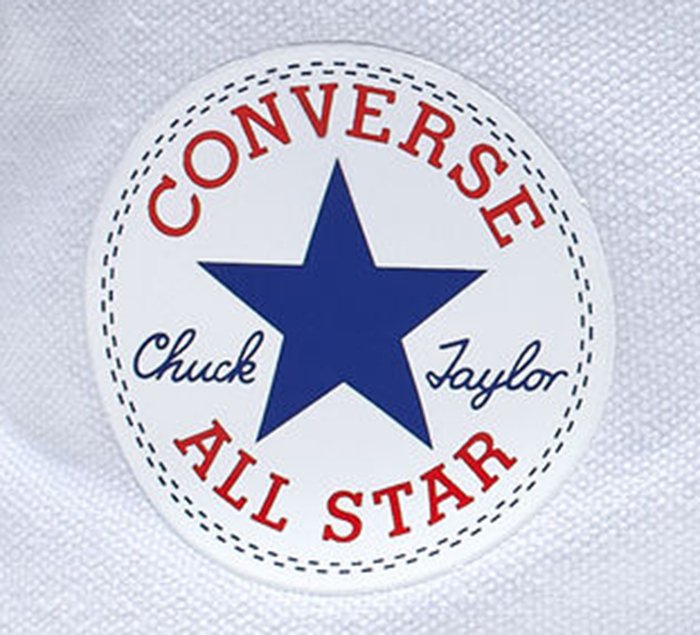 converse high tops logo inside