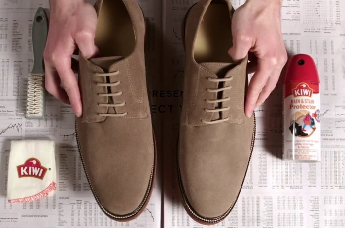 how to clean suede leather shoes