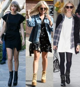 How To Wear Ankle Boots and Booties With a Dress: 10 Chic Ways