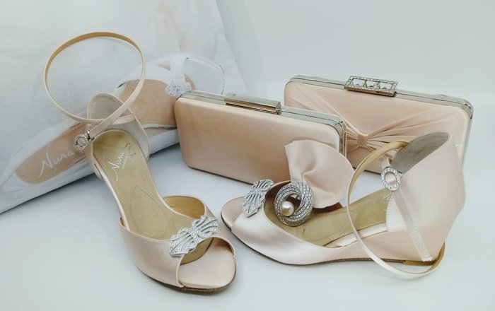 Customizable comfort: Angela Nuran's bridal shoes perfect for dancing the night away