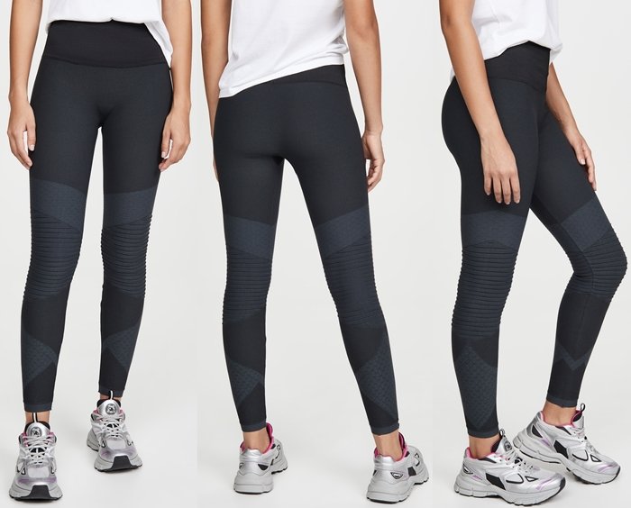 Black Seamless Leggings-Spanx - Shapewear for Women