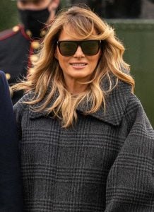 trump siege laurent empreinte melania dior