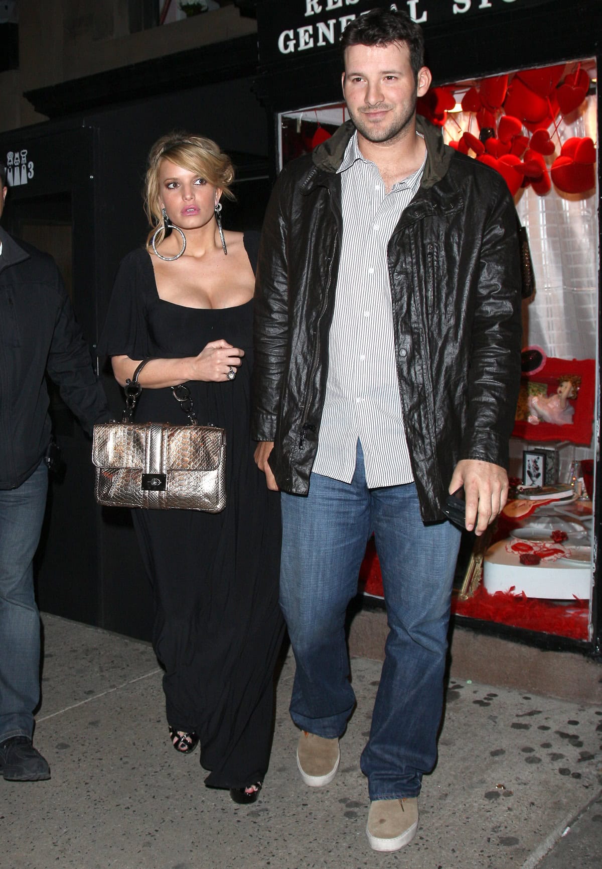 Jessica Simpson and Tony Romo dated from 2007 to 2009, often attracting media attention with their high-profile relationship