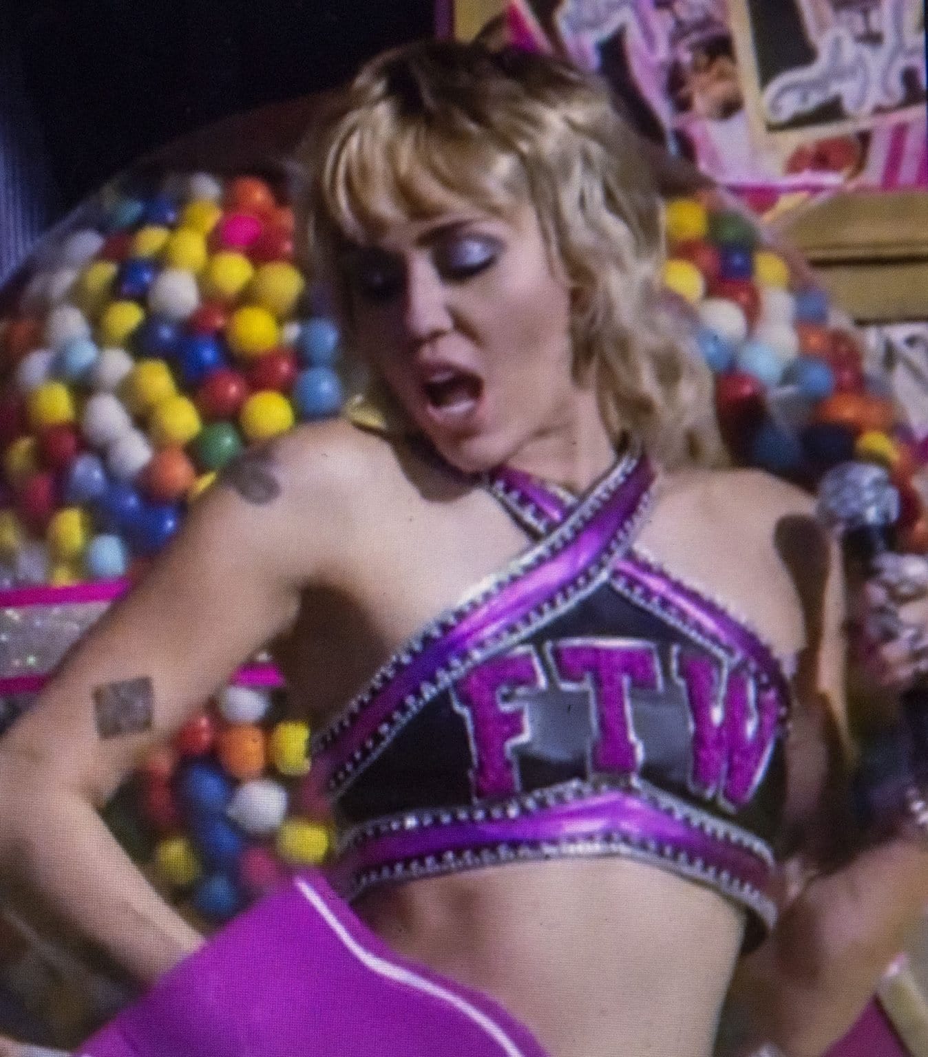 Miley Cyrus Breaks Down During Super Bowl LV TikTok Tailgate Performance