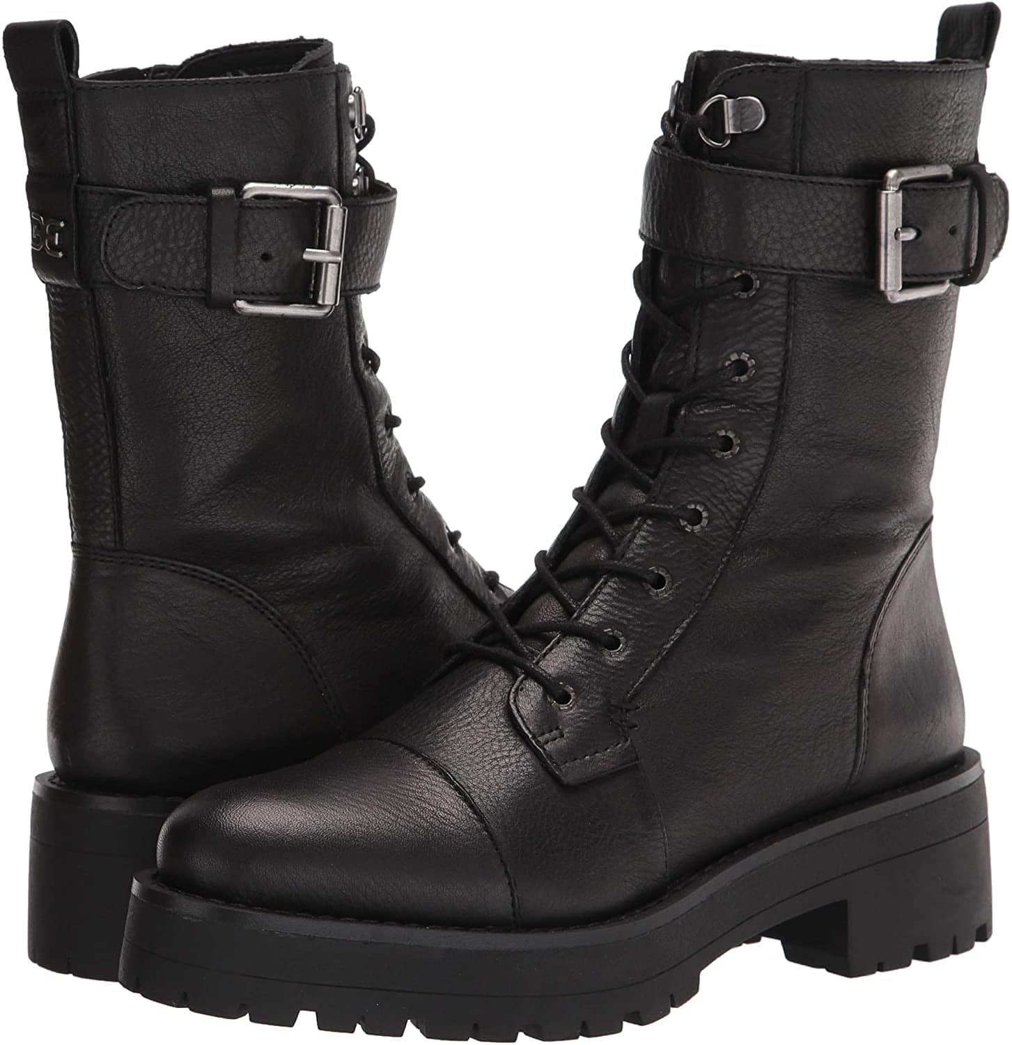 Wide Combat Boots for Women