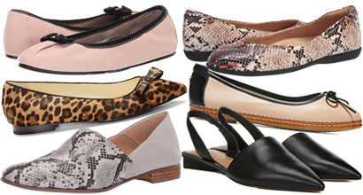 comfortable flats for wide feet