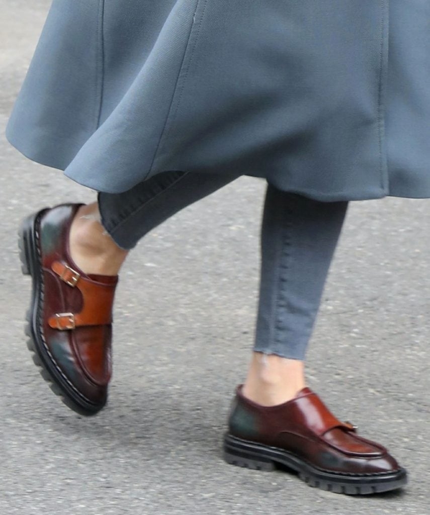 Olivia Palermo Nails Transitional Dressing in Brunello Cucinelli ...