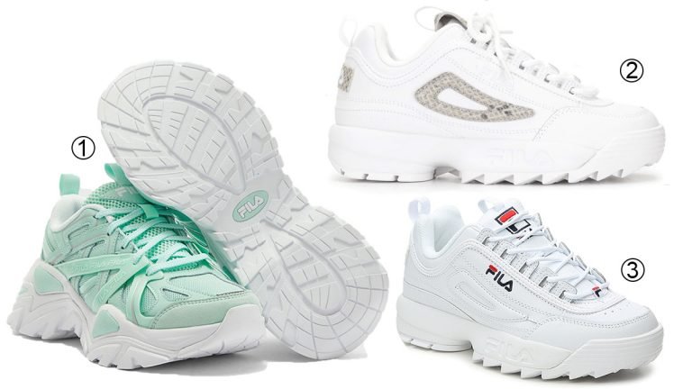 fila bulky sneakers