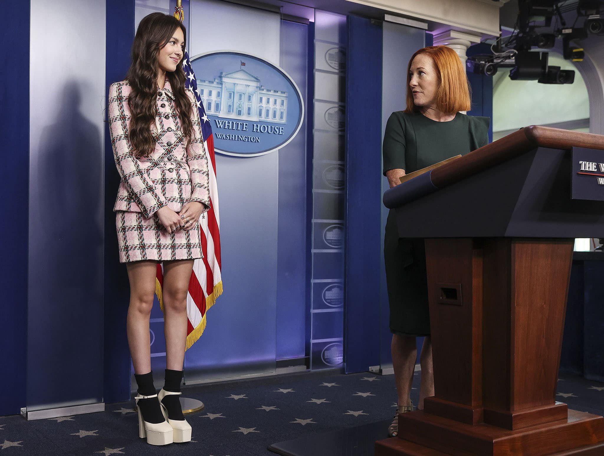 President Biden's administration tapped Olivia Rodrigo to urge young people to get vaccinated against COVID-19