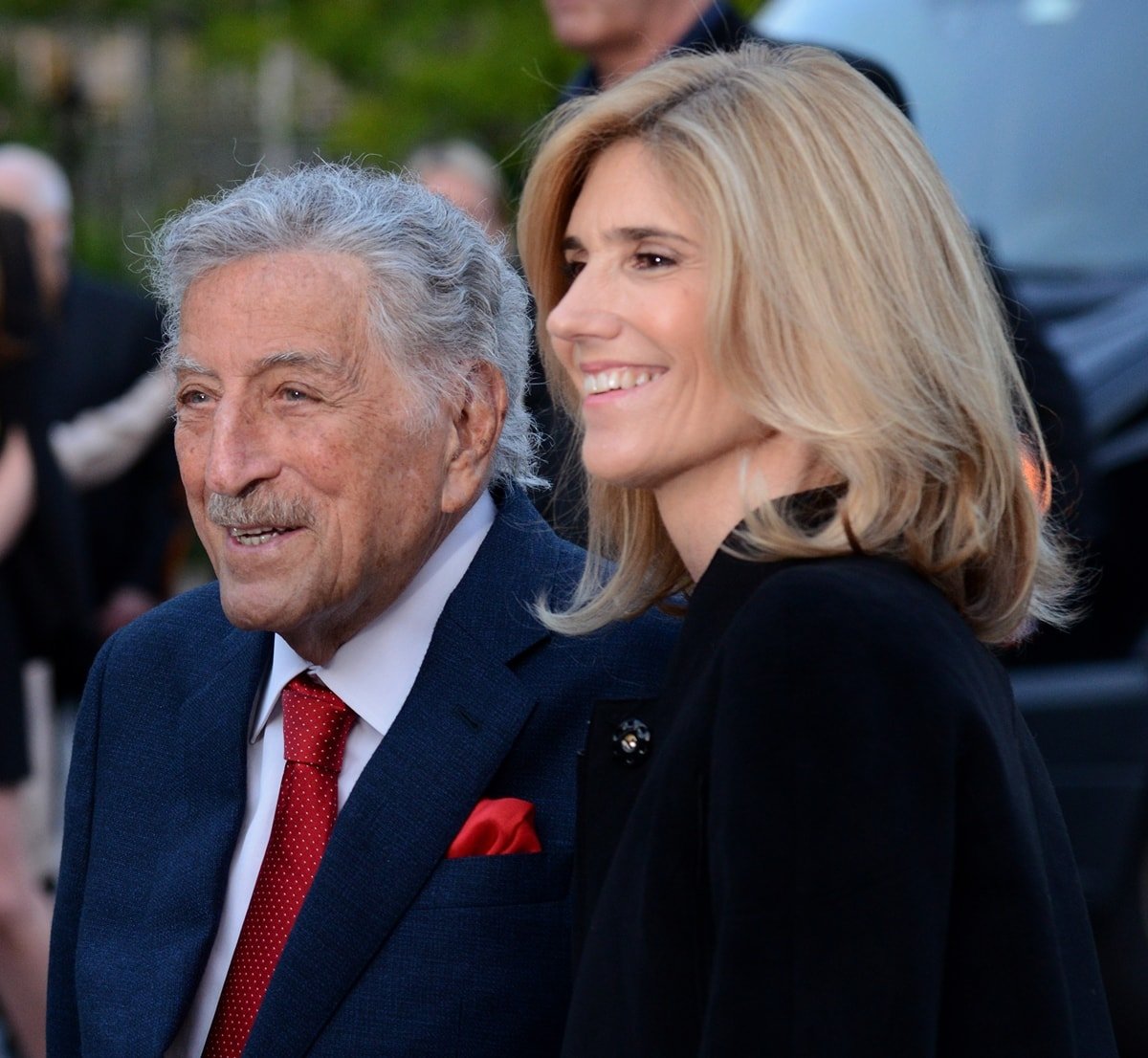 Tony Bennett is 40 years older than his wife Susan Benedetto (née Crow)