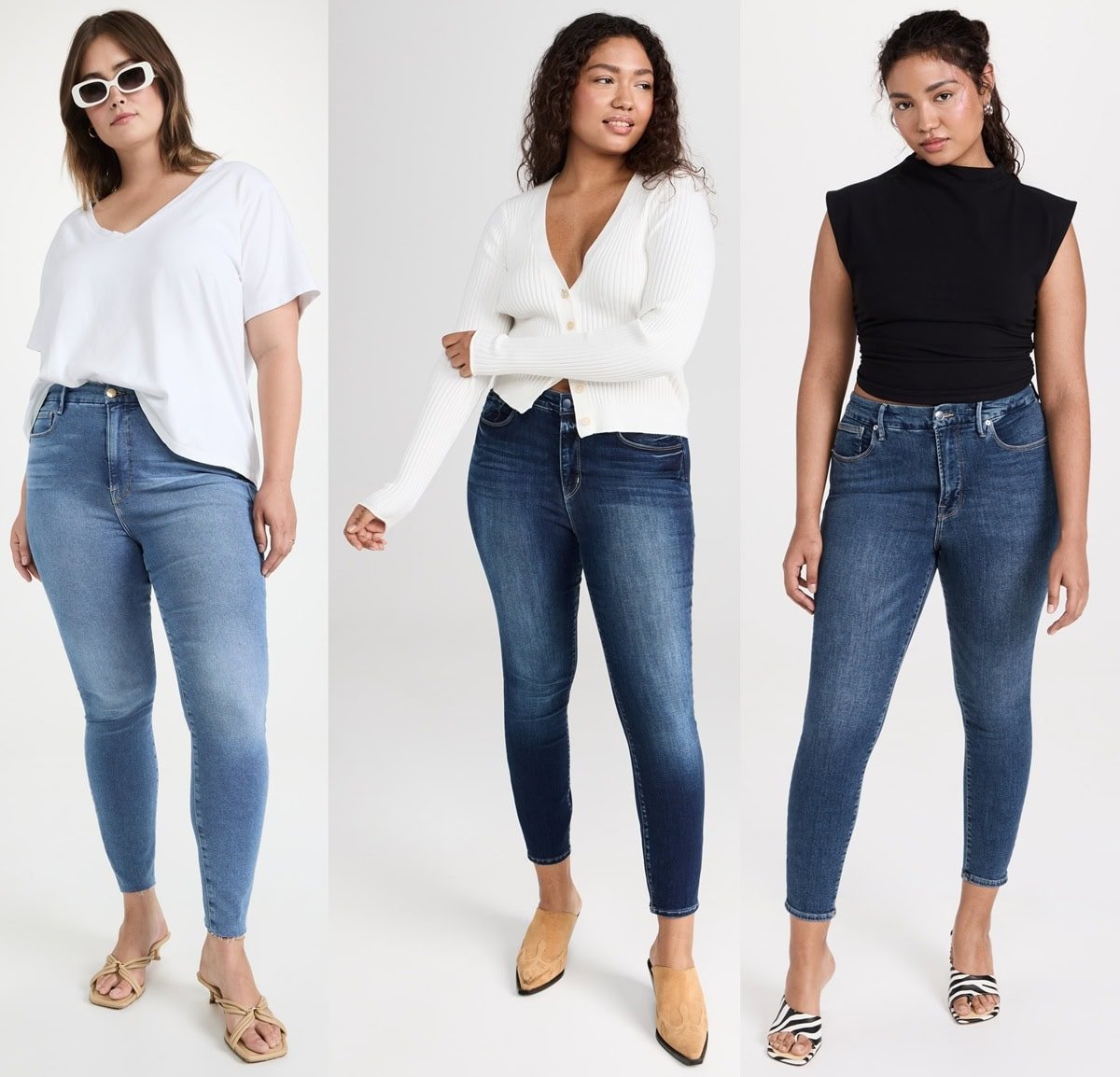 When selecting jeans for curvy figures, it's crucial to consider the fit, stretch, and waist height to ensure they enhance your shape while providing maximum comfort