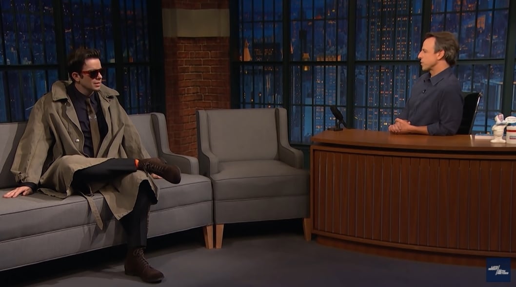 John Mulaney can't remember that he appeared on Late Night with Seth Meyers in November 2020 to discuss Prince Harry, Meghan Markle, and Netflix’s The Crown