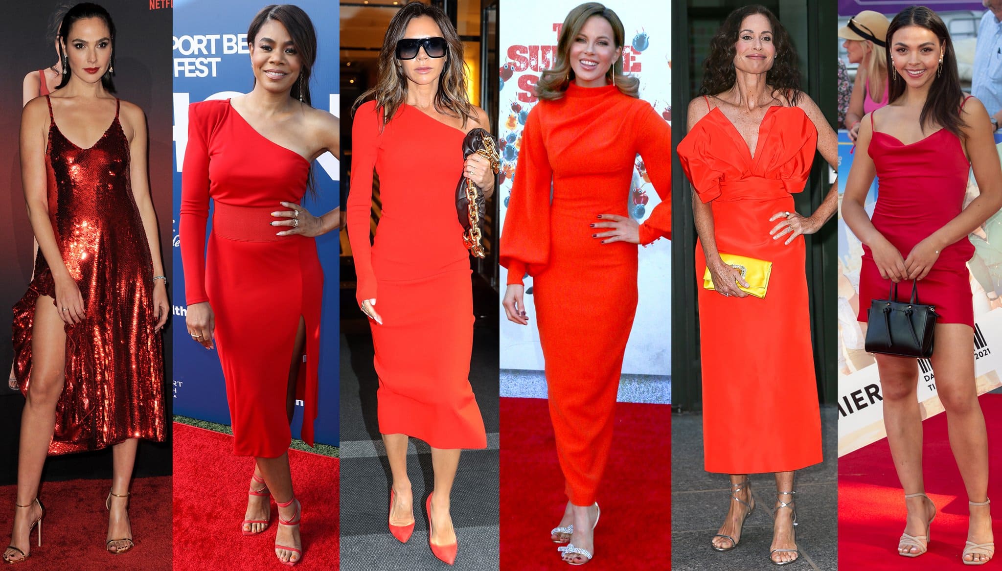What shoe colour goes best with a red dress? - Quora