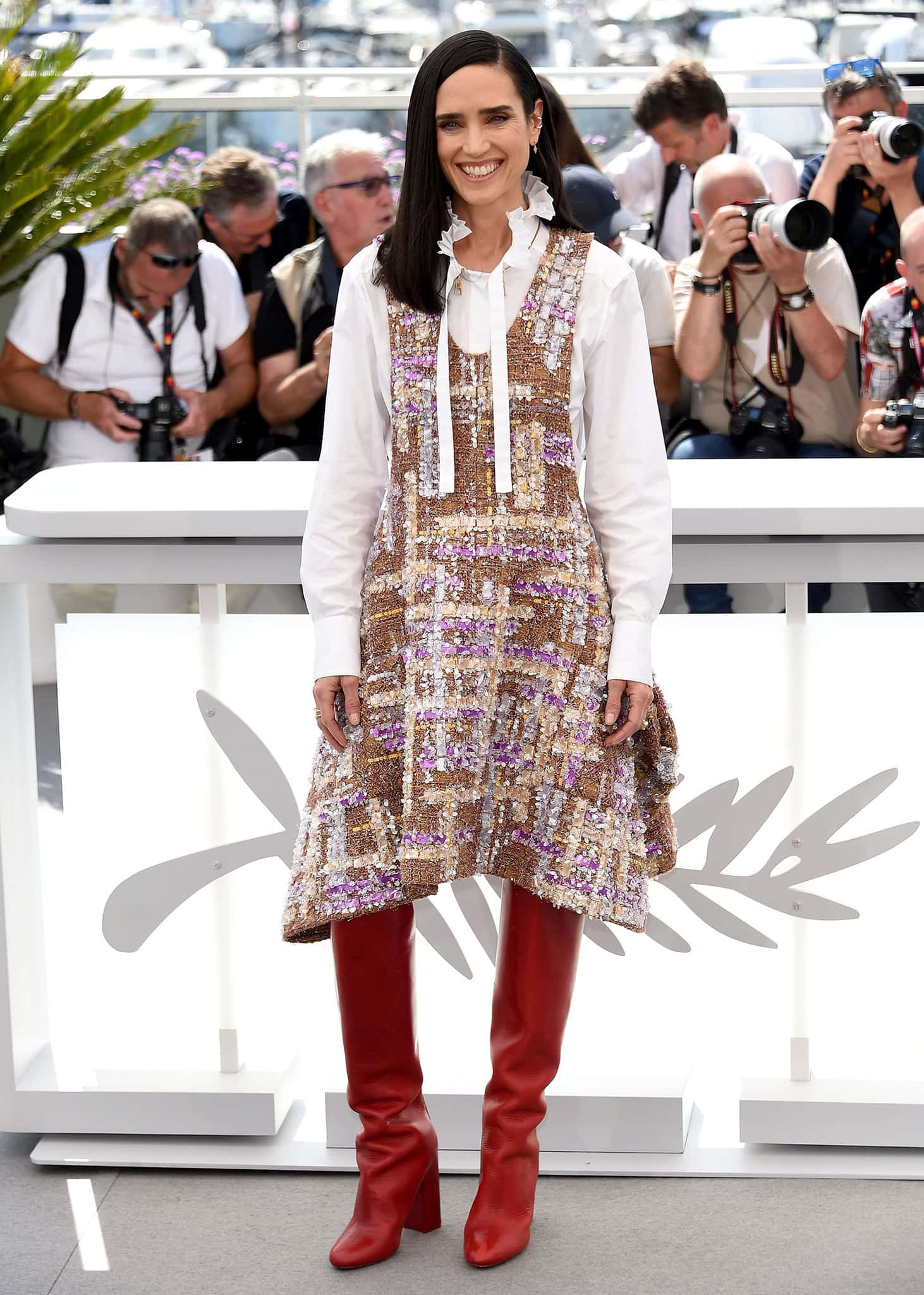 We're Still Not Over The Louis Vuitton Dress Jennifer Connelly Wore At  Cannes—She Hasn't Aged A Day! - SHEfinds