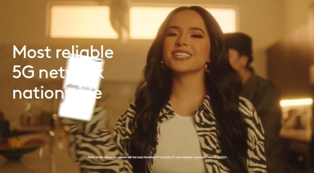 Becky G Surprises as Spokeswoman in Xfinity Mobile Commercials