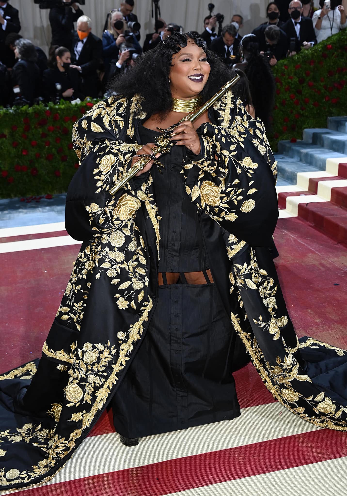 Lizzo, pictured at the 2022 Met Gala in a Thom Browne gown, admits being greedy with her latest album, Special