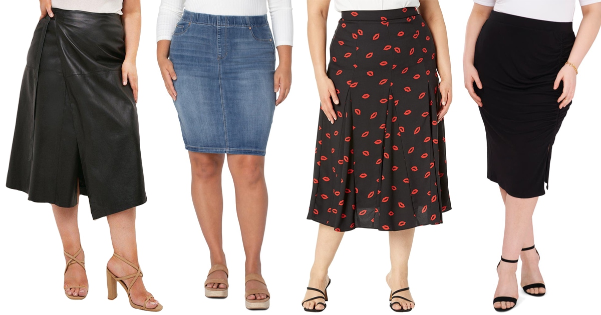7 Best Skirt Looks for Plus-Size Women That Look Good