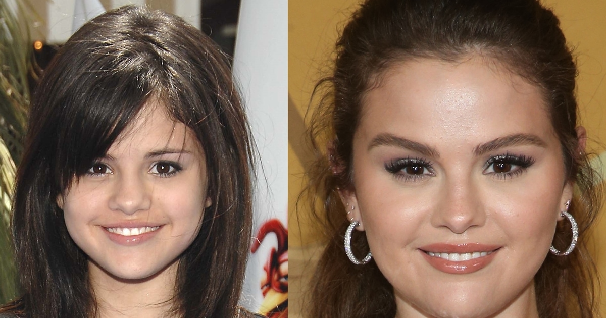 Selena Gomez Before And After Makeup