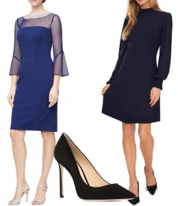 9 Best Color Shoes to Wear With a Navy Dress: Outfit Ideas