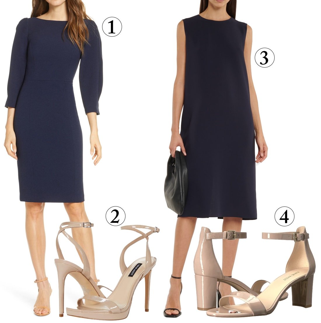 Best Color Shoes To Wear With A Navy Dress: Outfit Ideas | eduaspirant.com