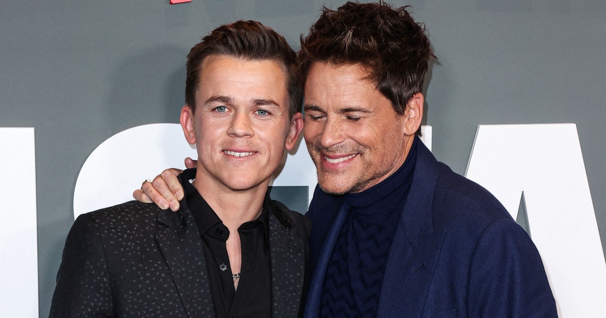 Rob Lowe Talks Collaborating With Brother Chad and Son John Owen