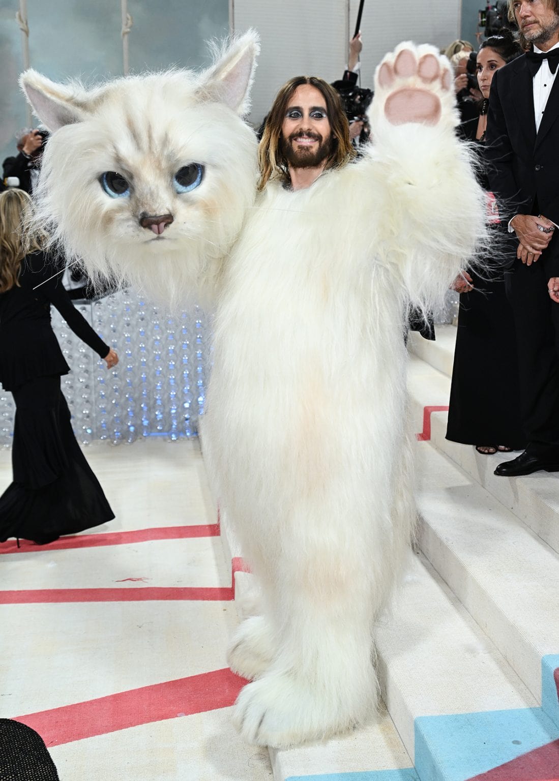 Met Gala 2023 Cat Showdown: Doja Cat, Jared Leto, Lil Nas X Honor Karl ...