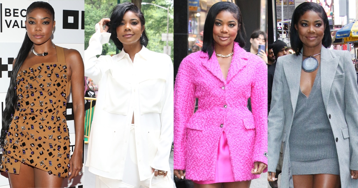 Gabrielle Union's 'The Perfect Find' Press Tour Outfits Showcase Her  Playful Side