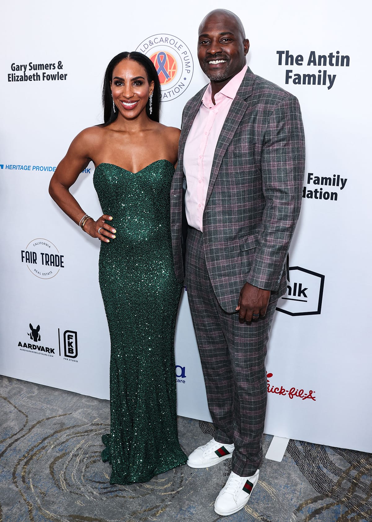 Annemarie Wiley is married to former NFL player Marcellus Wiley, who boasts a net worth of $5 million