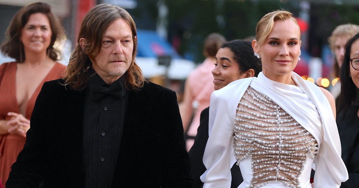 Diane Kruger Suits Up in Blazer Dress for Norman Reedus' HWOF Star – WWD