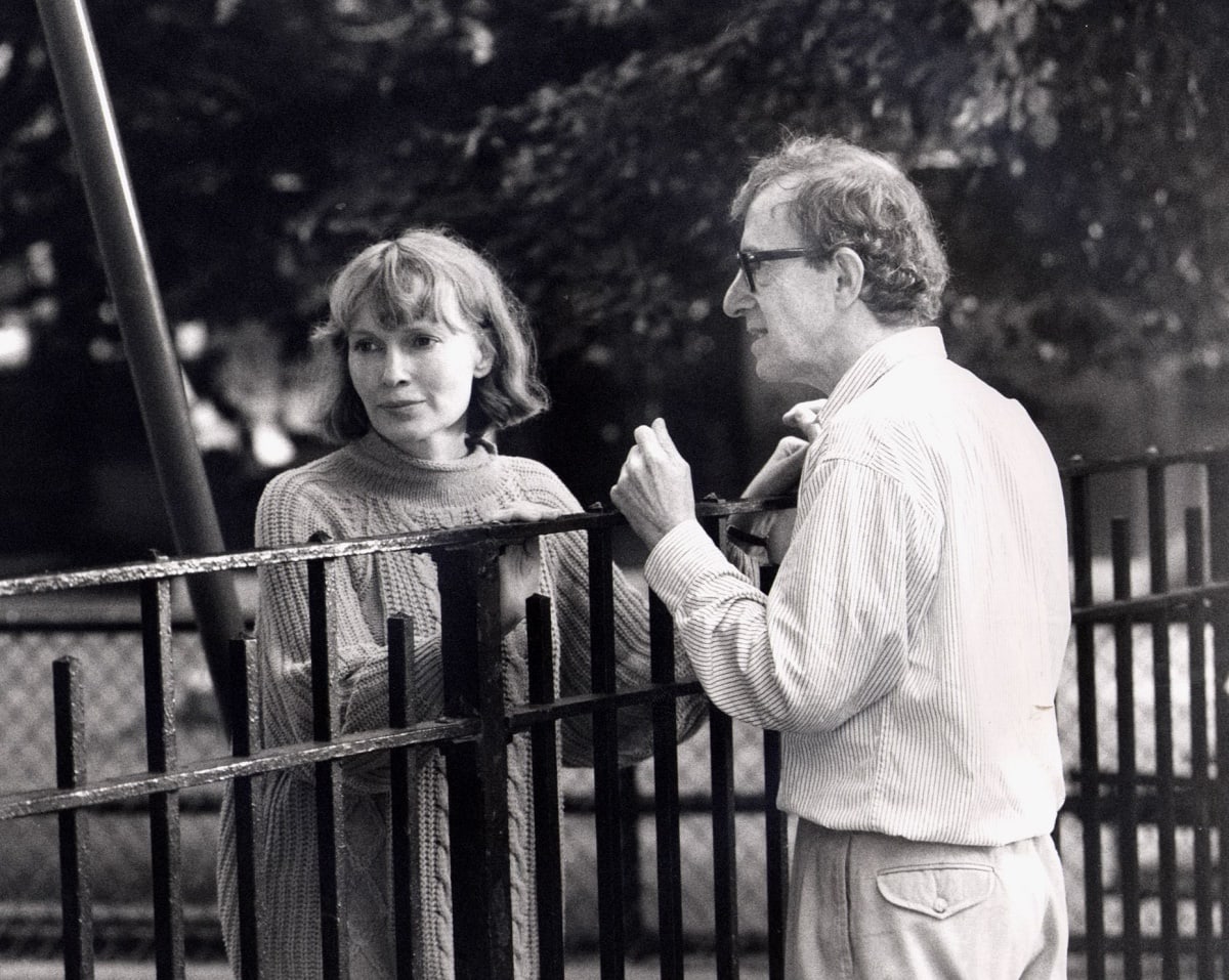 Mia Farrow and Woody Allen had a professional and personal relationship in 1979, and they were an influential couple in Hollywood during the 1980s