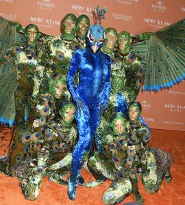 Heidi Klum Transforms Into Peacock Queen With Husband Tom Kaulitz as ...