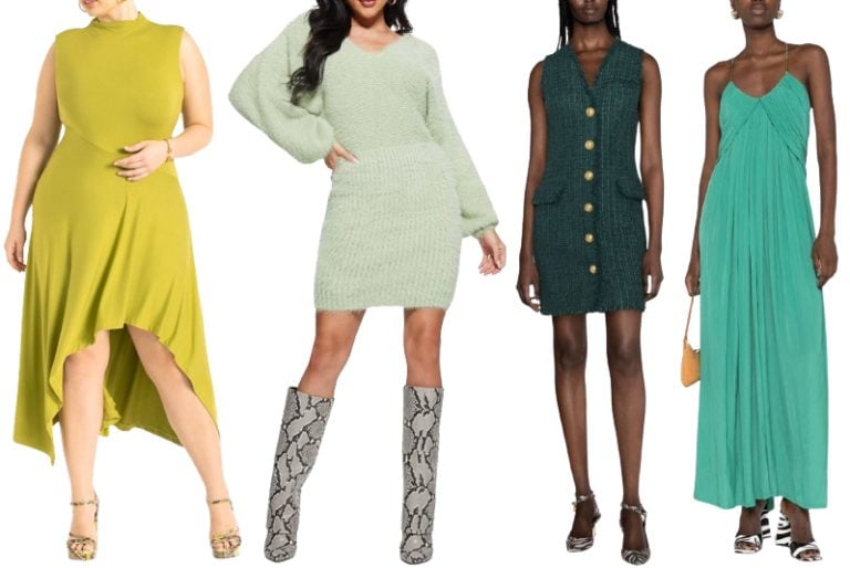 Green Dress, Gorgeous Shoes: Find Your Perfect Match!