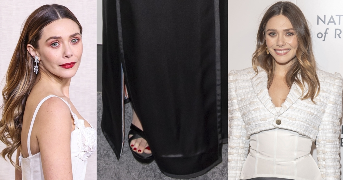 Elizabeth Olsen Radiates in Thom Browne Ensemble at 2024 National Board Of  Review Gala