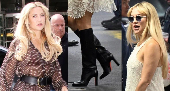 Glorious: Kate Hudson Goes Boho Chic in Lace, Polka-Dot Dresses and Boots While Promoting Her Debut Album