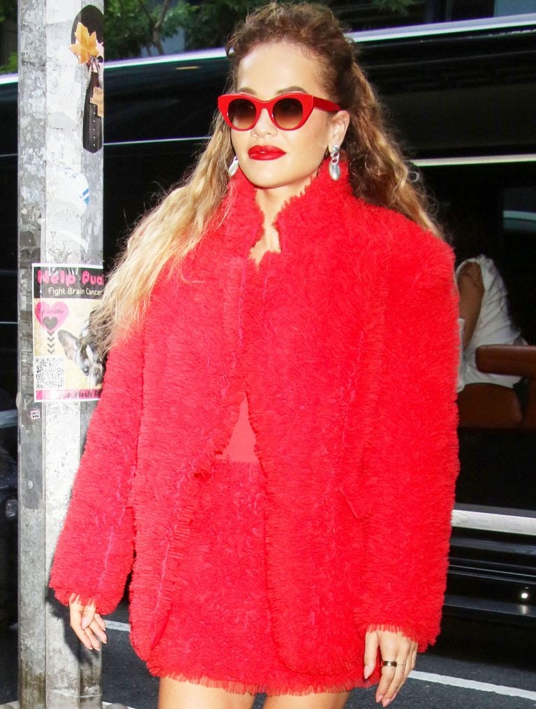 Rita Ora Shines in Red: Her Stunning Press Tour Looks for 'Descendants ...