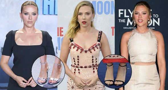 Soaring in Style: Scarlett Johansson Wows in 1960s Ladylike Dresses and Prada Heels at Fly Me to the Moon Promo Tour