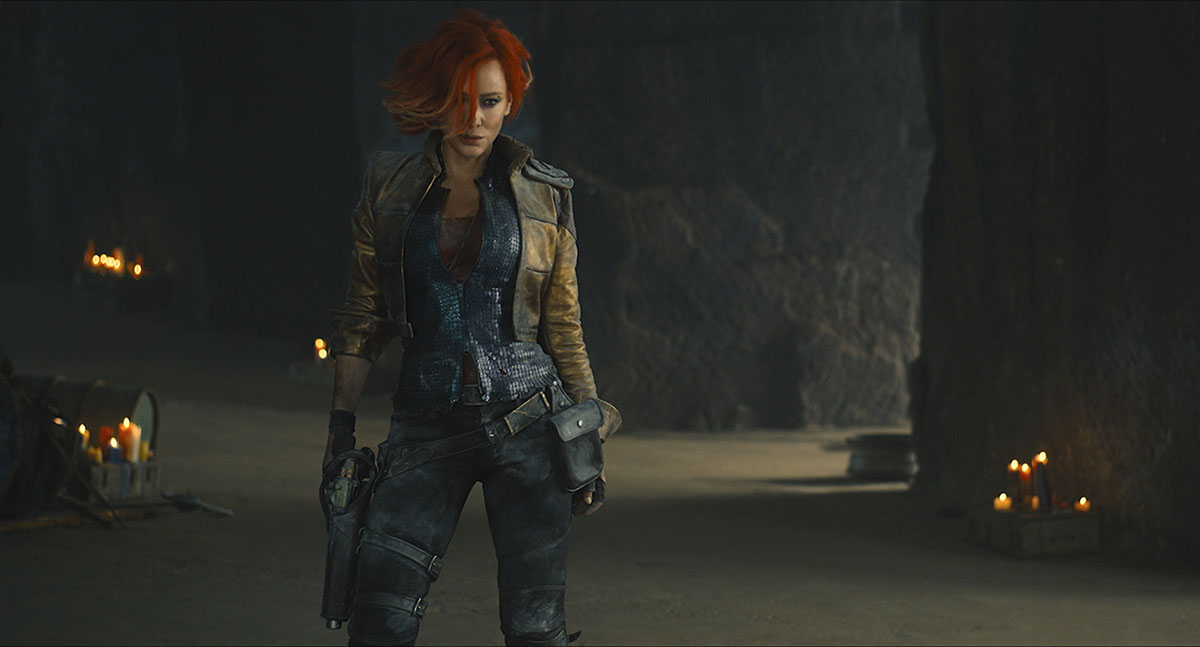 Cate Blanchett stars as bounty hunter Lilith in the sci-fi action-comedy Borderlands based on the video game series of the same name